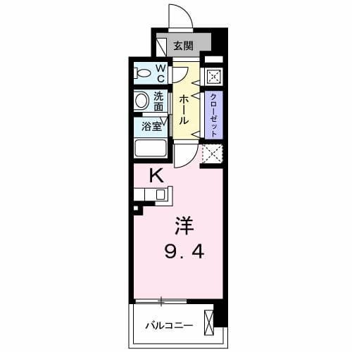 クラシェス尼崎の間取り