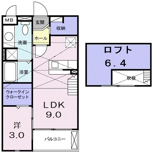 【エルフローレの間取り】