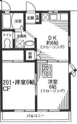 グリーンヒルの間取り