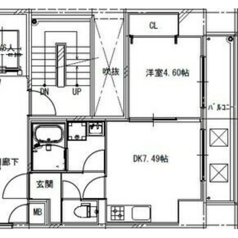 アートレジデンス上町の間取り