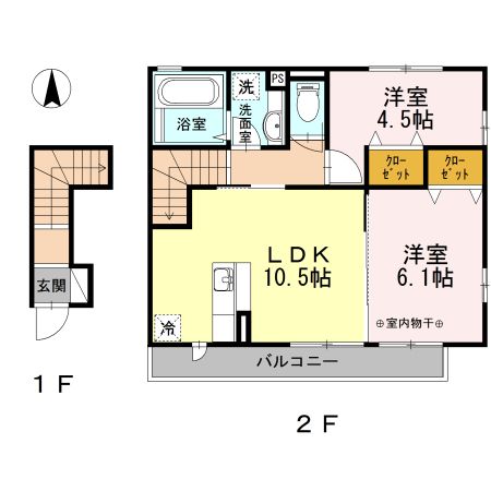 シトロン・ヴェールの間取り