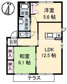 ロイヤル フェルティ C棟の間取り