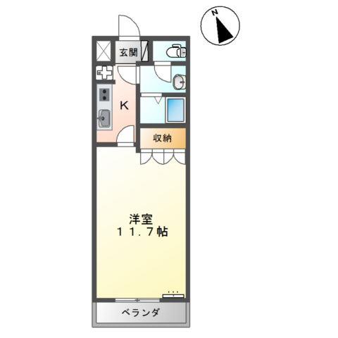 サンクレストII番館の間取り