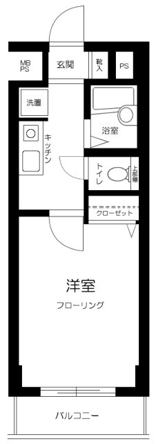 メインステージ巣鴨の間取り