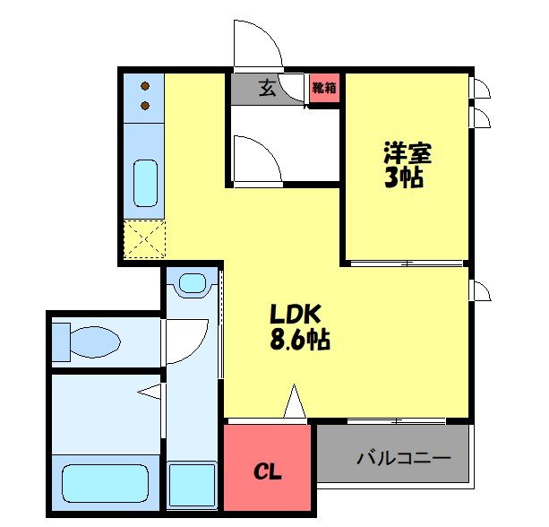 GRANDTIC VIEW CHIHAYAの間取り