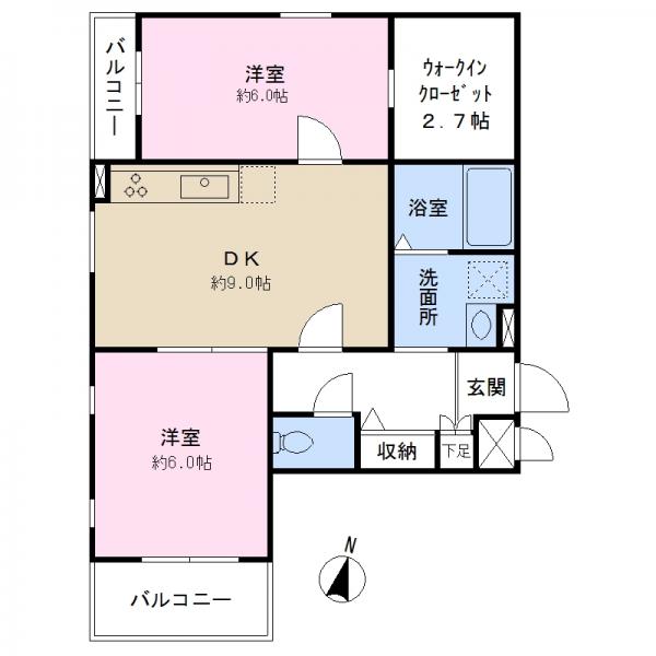 ライトハウス・イーストの間取り