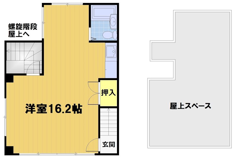 東寺ビルの間取り