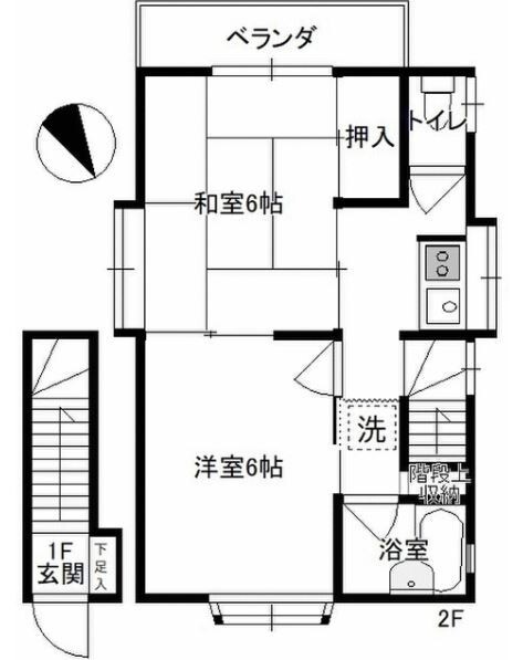 伊沢邸の間取り