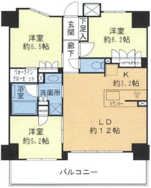 ヴェレーナ大宮大門町の間取り