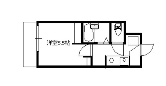 安芸郡府中町柳ケ丘のマンションの間取り