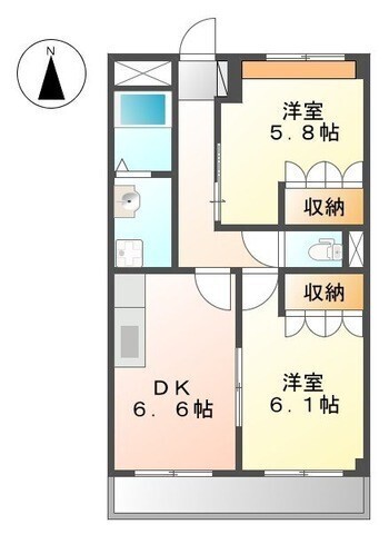 ＰＲＯＮＩＴＹ　ＣＯＵＲＴIIの間取り