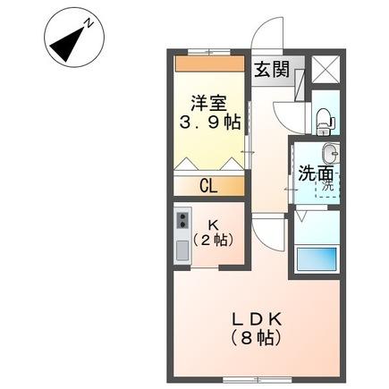 Y‘s桜坂　PartIIの間取り