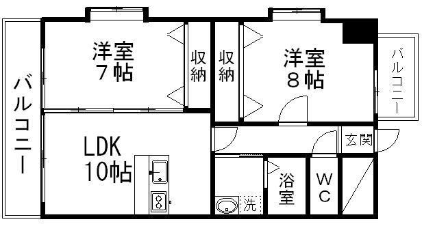 ナッツコートの間取り