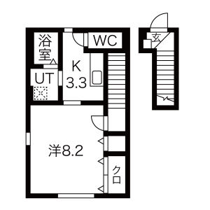 ヴィラージュの間取り