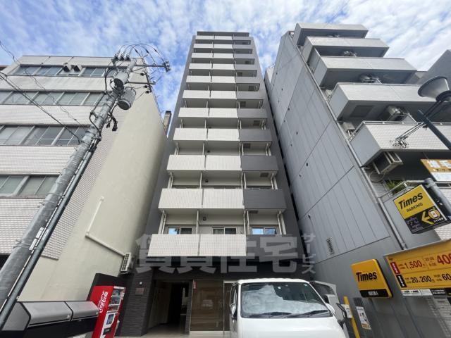 【広島市中区幟町のマンションの建物外観】