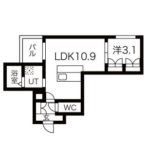 ヒュッゲ金山の間取り