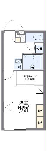 【レオパレスあやめの間取り】