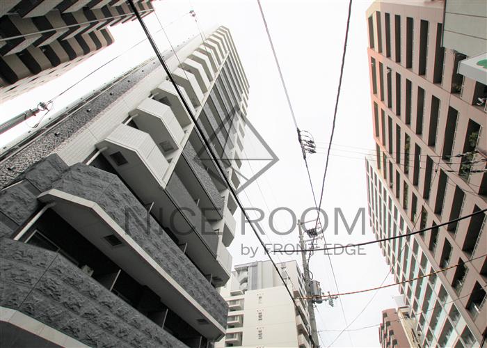 建物外観　プレサンス江戸堀　外観