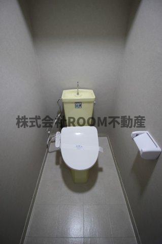 トイレ　ゆったりとした空間のトイレです