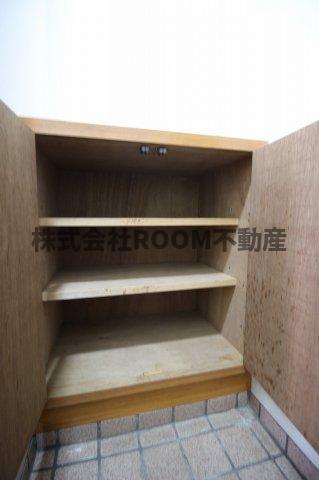 収納　十分な収納スペースがあります