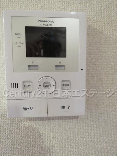 セキュリティ　安心のＴＶモニターホン完備です