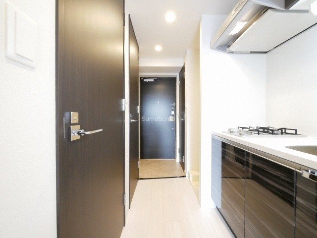 玄関　収納もある玄関です