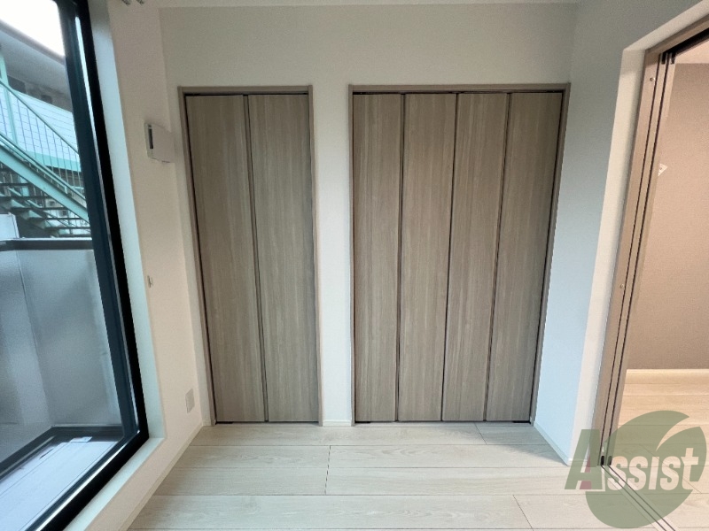 収納　クローゼットです。お荷物やお洋服はこちらにどうぞ。