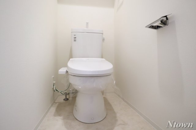 トイレ　ゆったりとした空間のトイレです