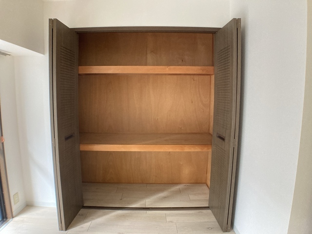 収納　奥行のある収納は整理に役立ちます