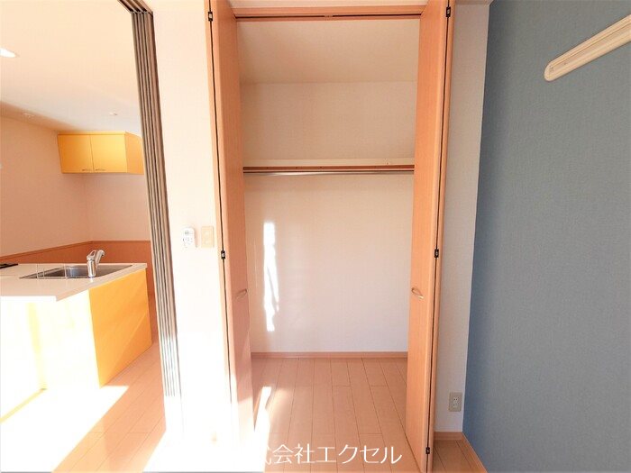 収納　クローゼット完備。
