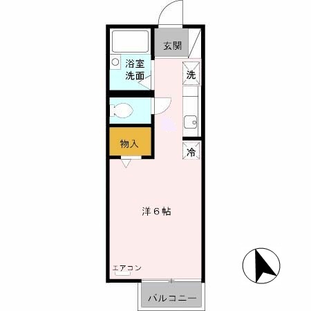 シティパル大宮 A棟の間取り写真