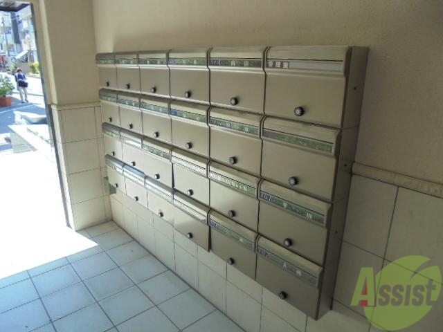 その他共有部分　郵便ポストも整理されてます