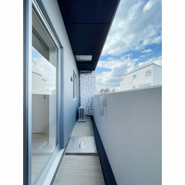 バルコニー　落ち着いた時間を過ごせるバルコニーです