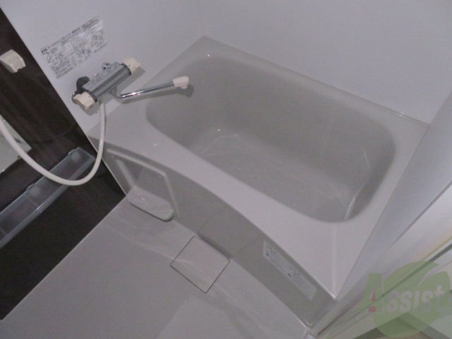 バス・シャワールーム　お風呂はこちらのユニットバスになりますね。