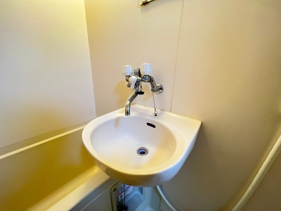 洗面設備　※別号室の写真です