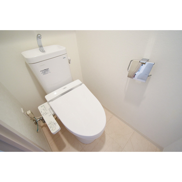 トイレ　ゆったりとした空間のトイレです