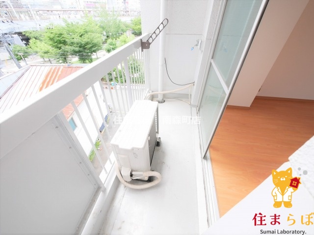 バルコニー　日常使いを想像しながら