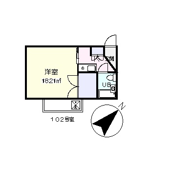 オールドシティハイツの間取り写真