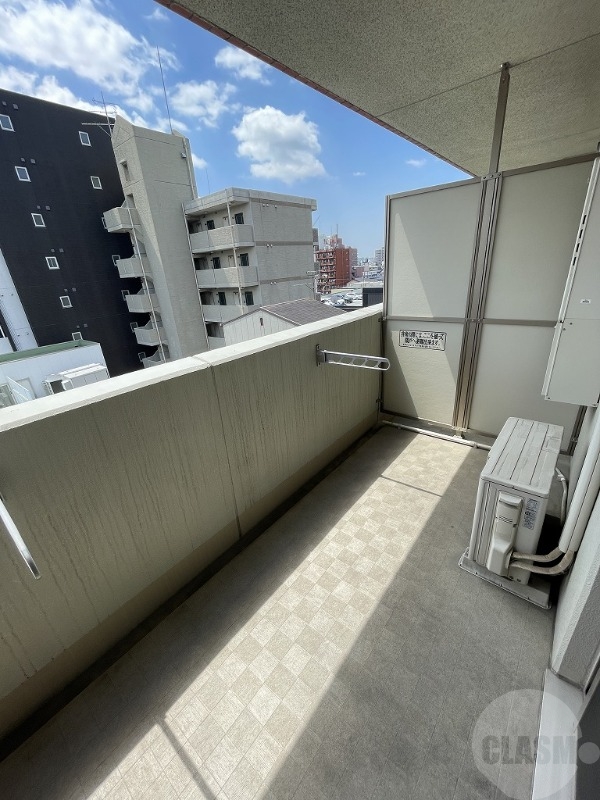 バルコニー　風通しのいいバルコニー