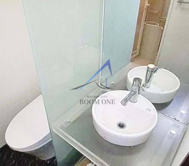 洗面設備　洗面台です。