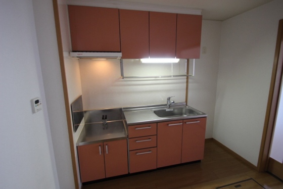 キッチン　※別号室の写真です。