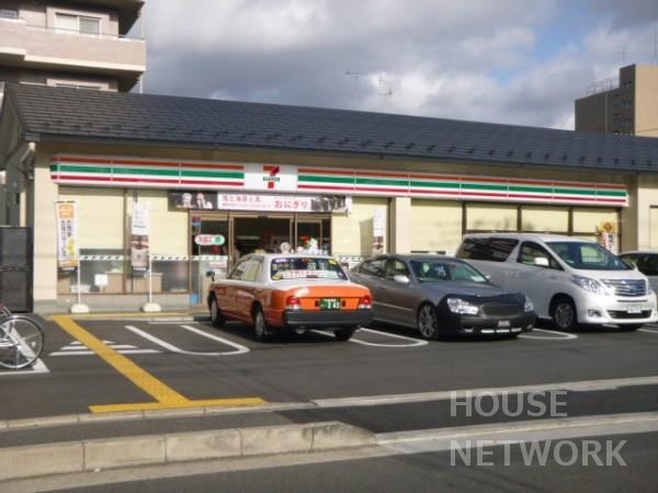 コンビニ　セブンイレブン京都壬生川仏光寺店（コンビニ）まで450m