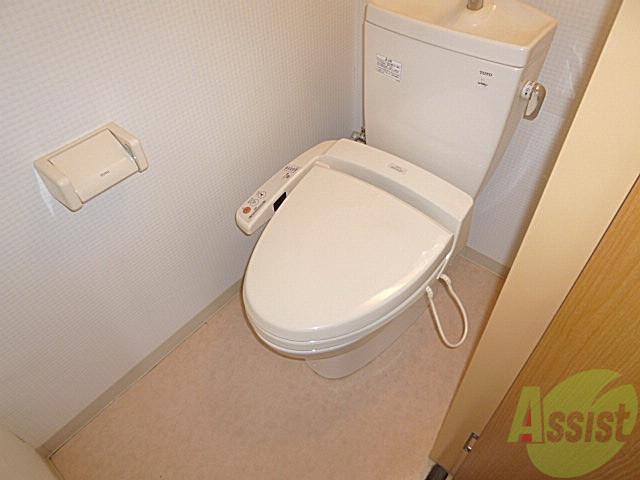 トイレ　トイレもゆったりサイズです～♪ゆっくりどうぞ～