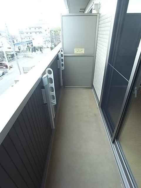 バルコニー　落ち着いた時間を過ごせるバルコニーです