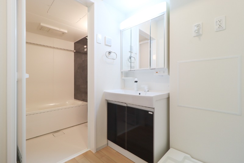 洗面設備　図面と現状に相違がある場合には現状を優先