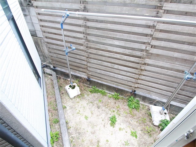 庭　専用庭です。