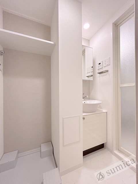 洗面設備　洗面脱衣所付き！独立洗面台が便利です♪♪