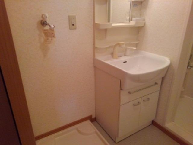 洗面設備　身支度ばっちり!
