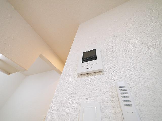 セキュリティ　モニター付きインターホンです