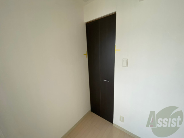 収納　寝室の収納です。部屋がすっきり片付きます。